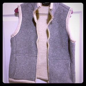 Fleece lined vest